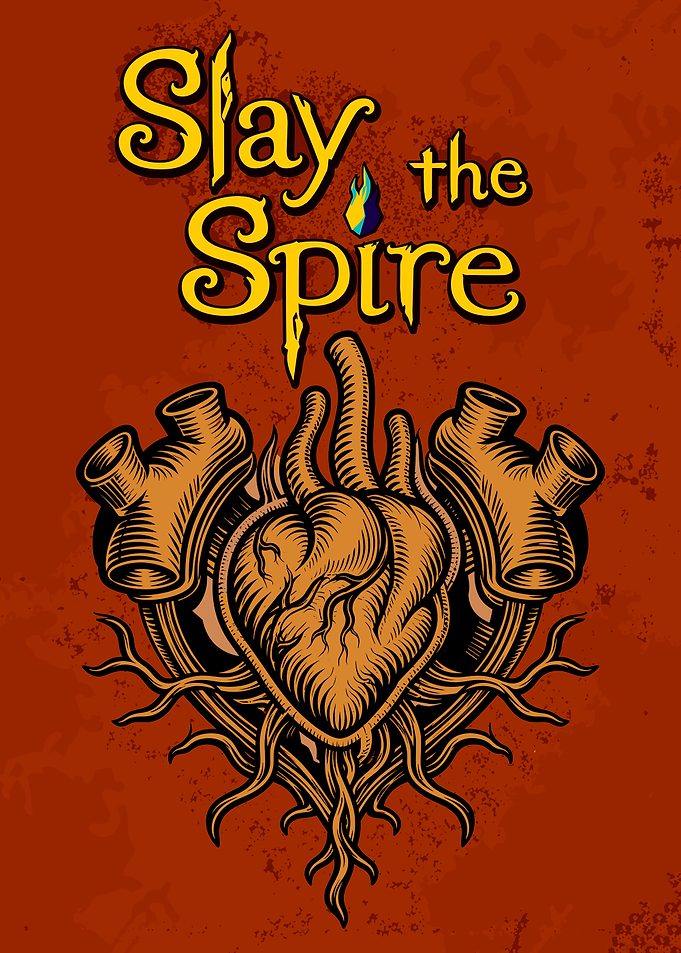 Slay the Spire Corrupt Heart Poster