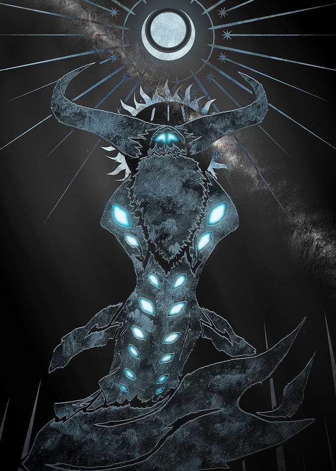Moon Elder - Metallic Tarot