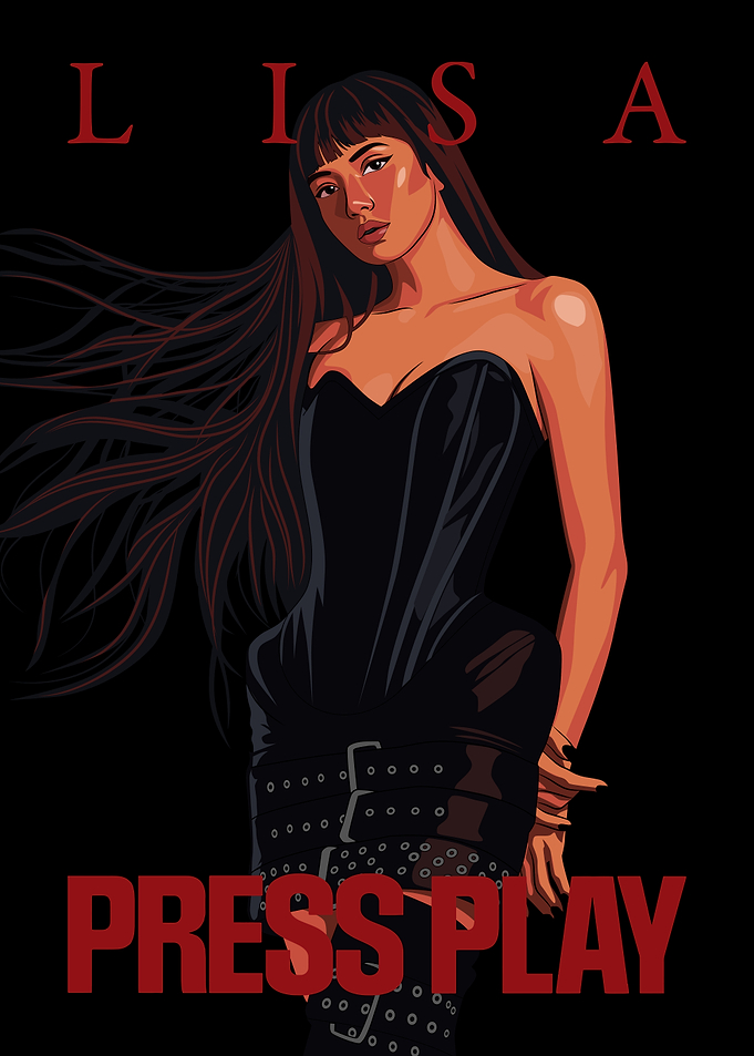 Lisa Press Play Poster