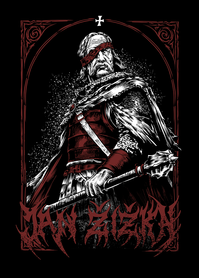 Jan Žižka Warrior Portrait