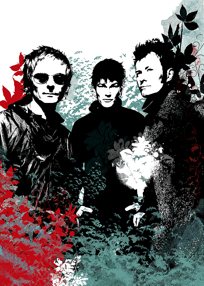 Muse Band Graphic Art Poster