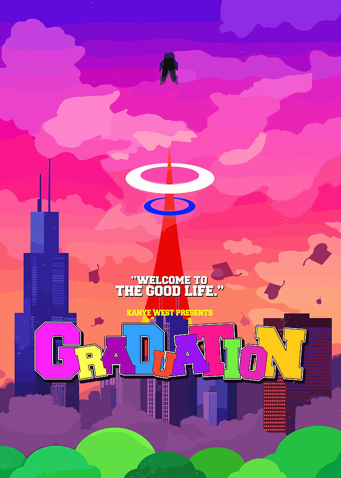 Kanye West Graduation Album Art