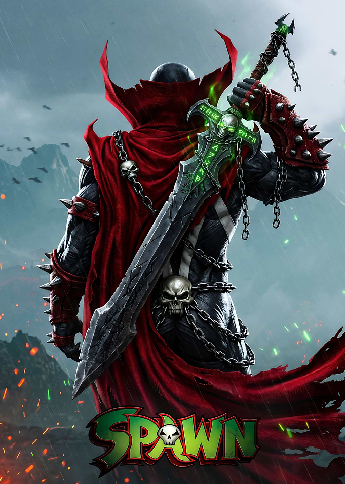 Spawn Comic book art