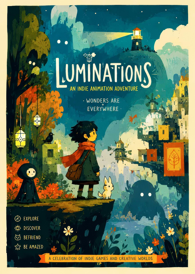Luminations Indie Animation Adventure Poster