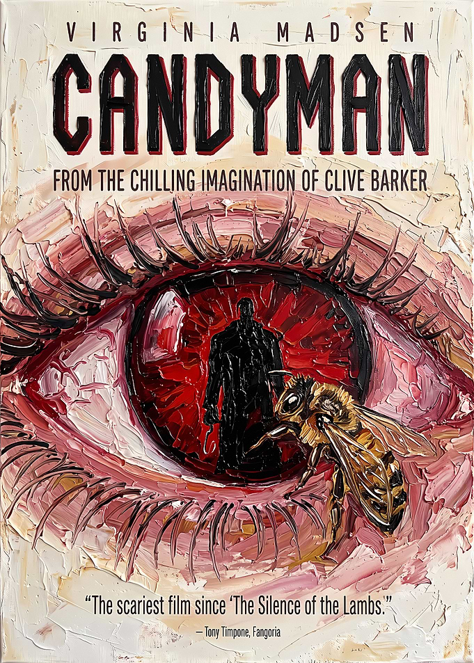 Candyman Movie Poster Oil Painting