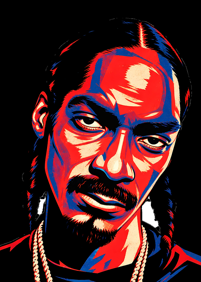 Snoop Dogg Pop Art Portrait
