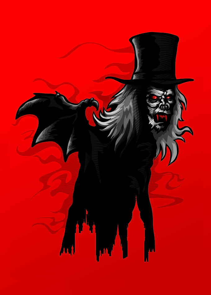 Vampire Gentleman in Top Hat
