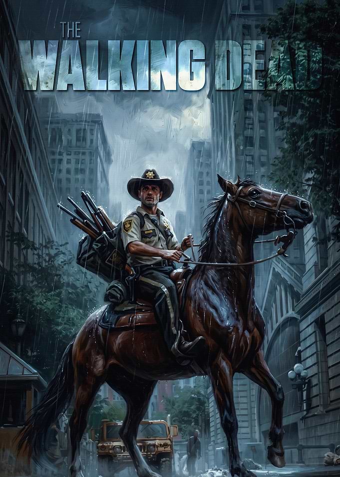 The Walking Dead Rick Grimes Poster
