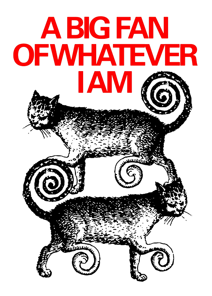 A Big Fan Of Whatever I Am Cat Art