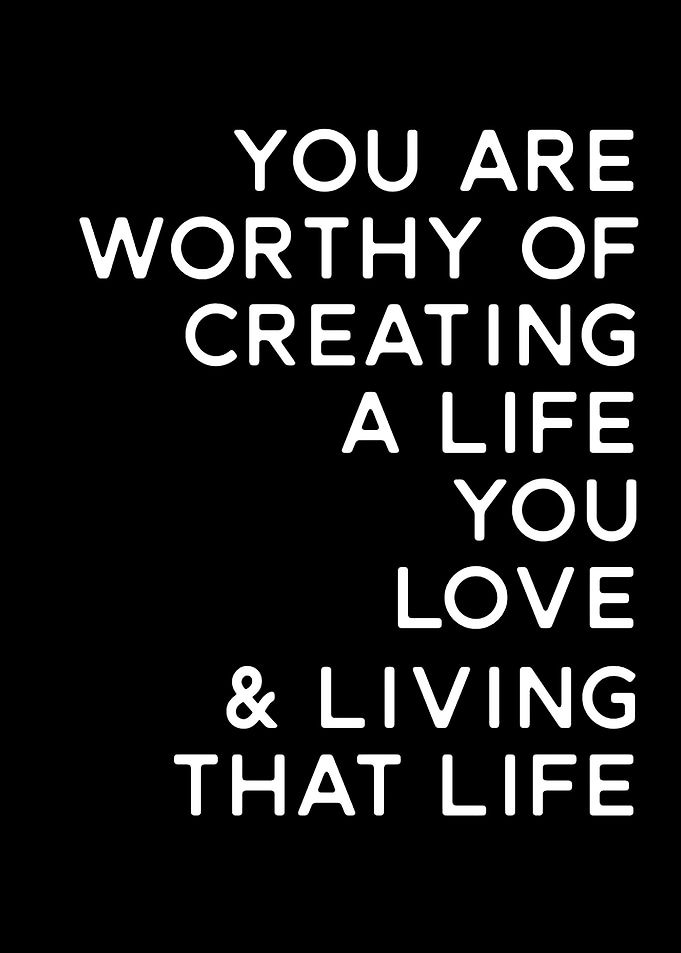 Inspirational Quote Typography Poster