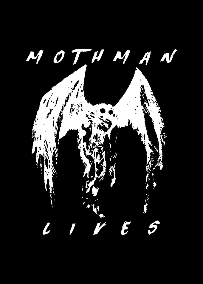 Mothman Lives Cryptid Graphic