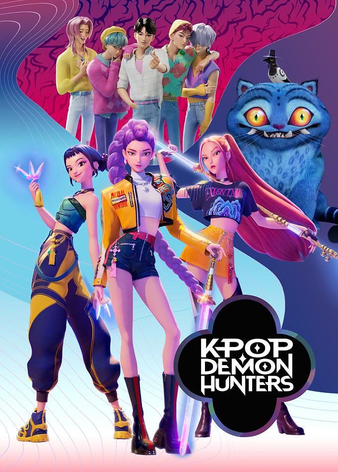 KPop Demon Hunters - Group Poster