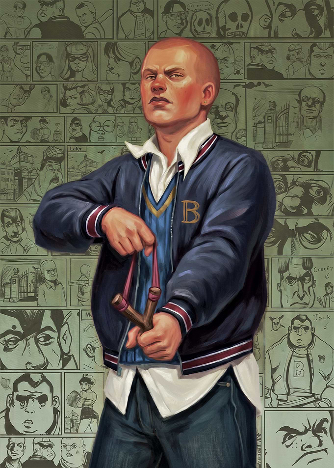 Jimmy Hopkins from Bully Game