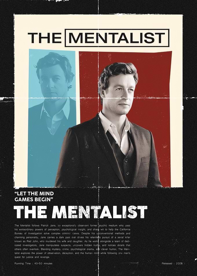 The Mentalist TV Show Poster
