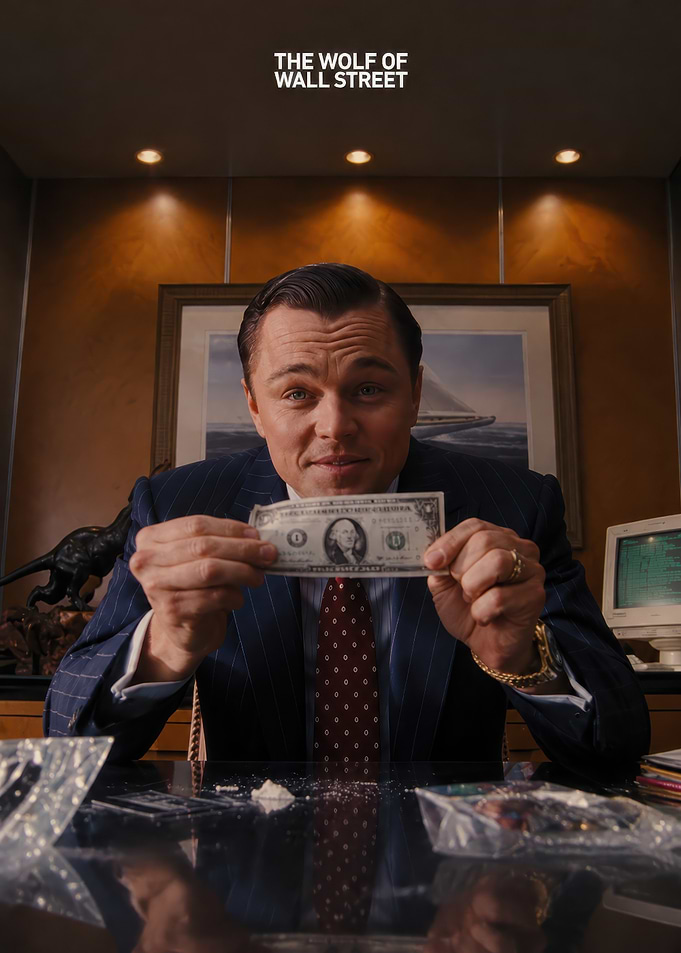 The Wolf of Wall Street Poster