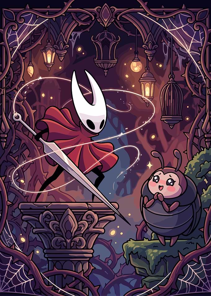 Hornet and Bretta Hollow Knight