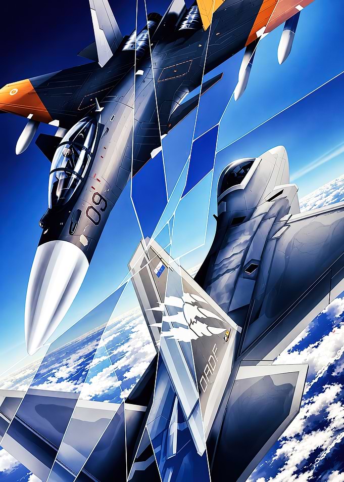 Ace Combat Fighter Jet Aerial Battle