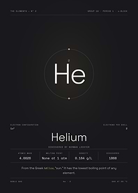 Helium — The Elements Nº 2