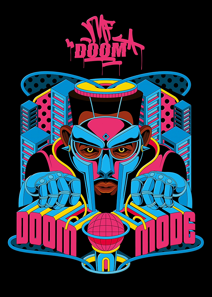 MF DOOM Doom Mode Graphic Art