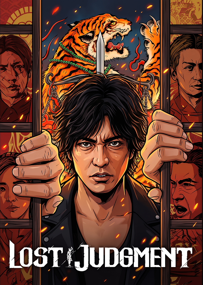 Lost Judgment Game Poster