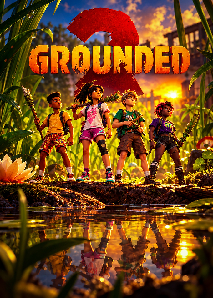 Grounded 2 Video Game Poster