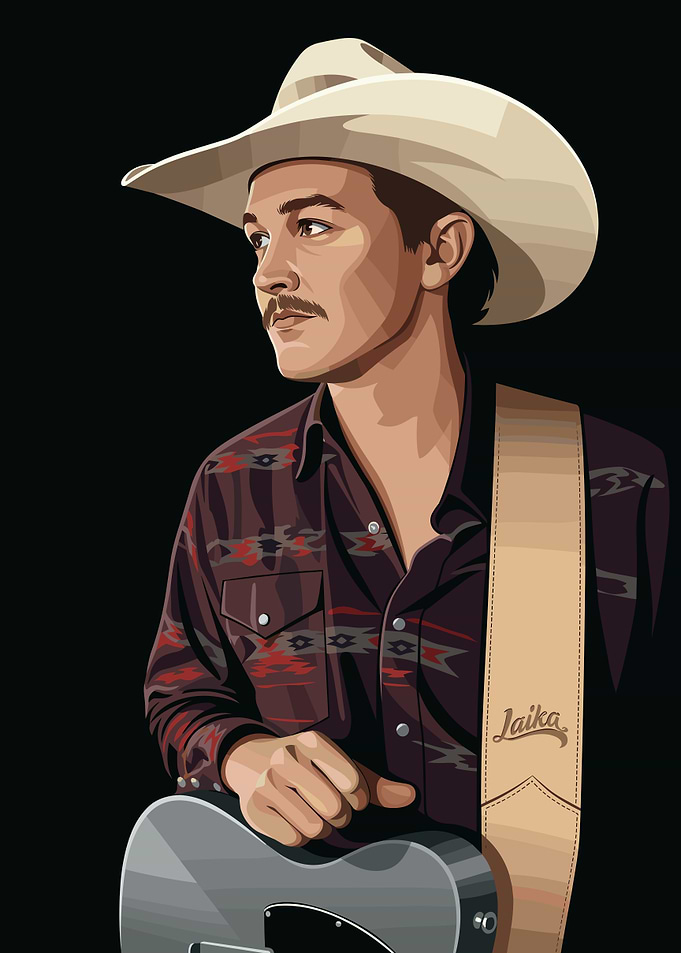 Vector Portrait of Zach Top