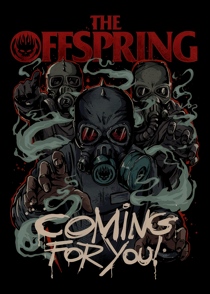 The Offspring Gas Mask Graphic