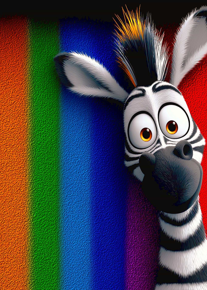 Marty the Zebra from Madagascar