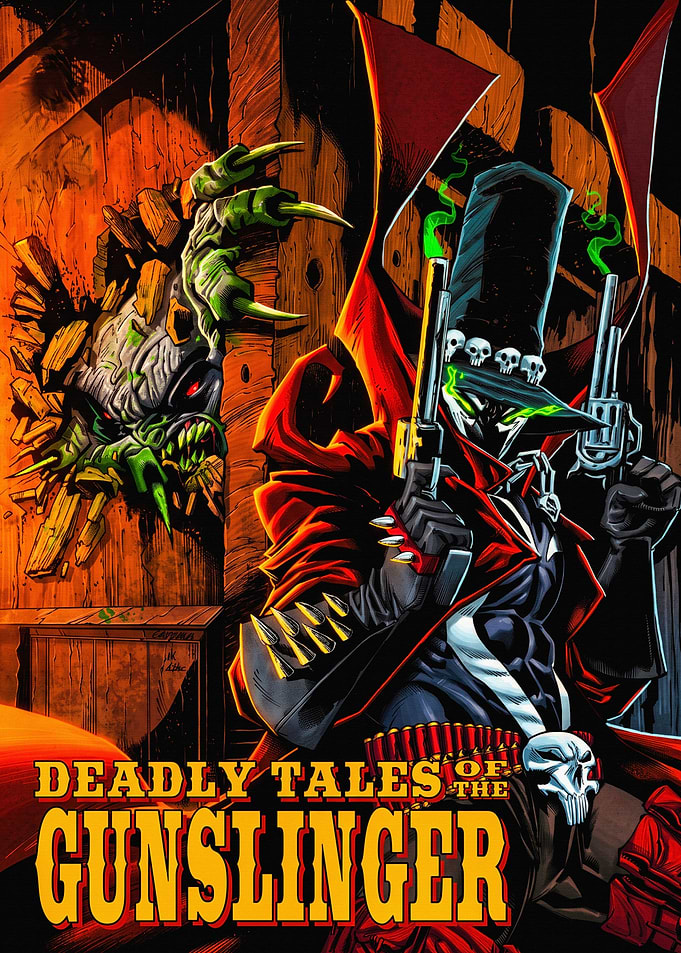 Gunslinger Spawn Comic Book Cover Art
