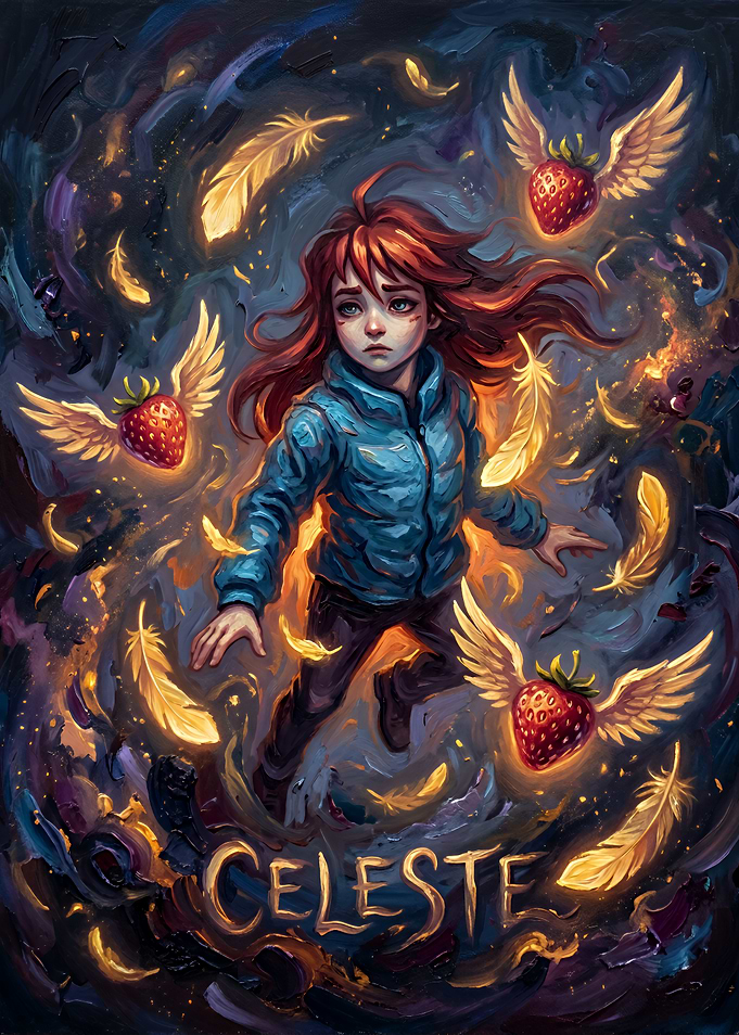 Madeline from Celeste Poster