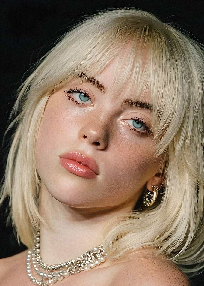 Portrait of Billie Eilish