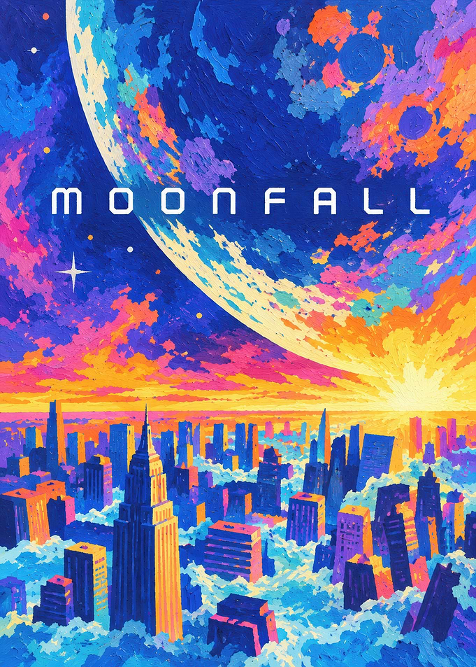 Moonfall Movie Poster Art