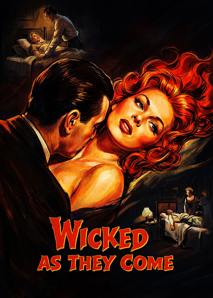 Wicked As They Come Vintage Poster