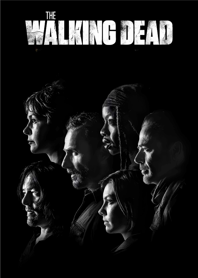 The Walking Dead Cast Poster