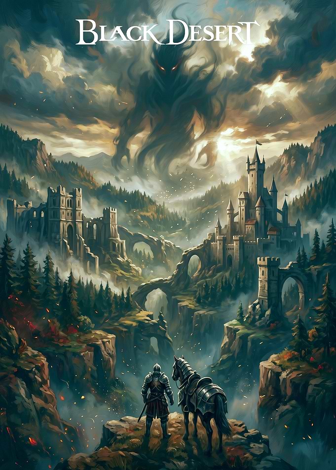 Black Desert Online Fantasy Landscape