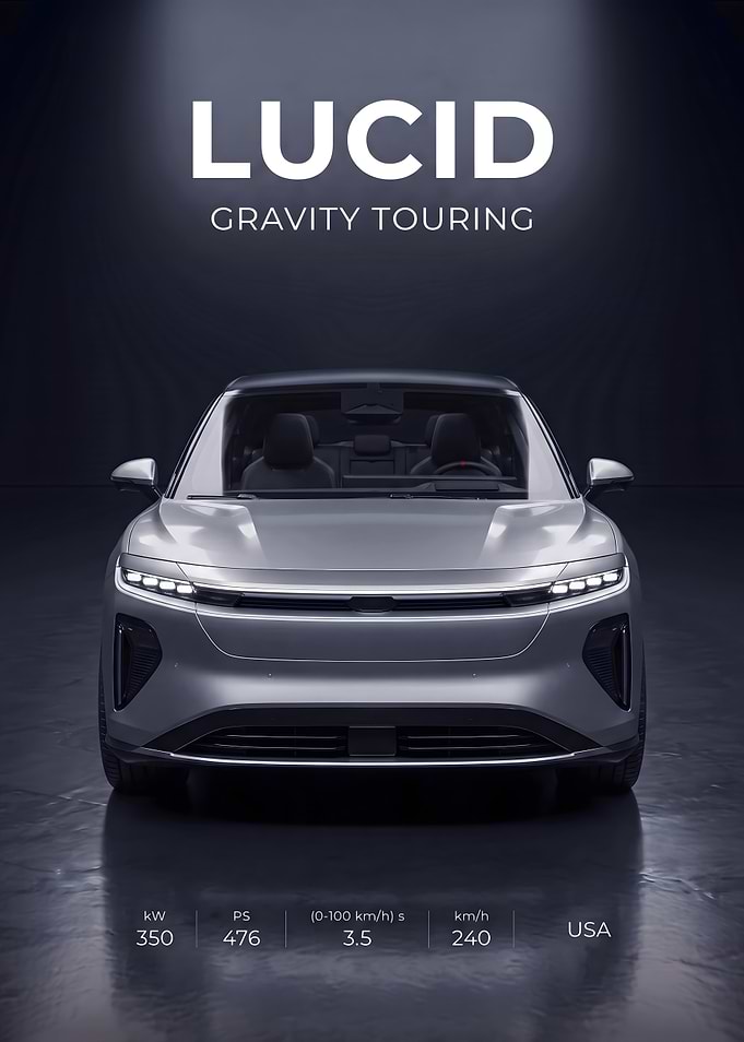 Lucid Gravity Touring Electric SUV