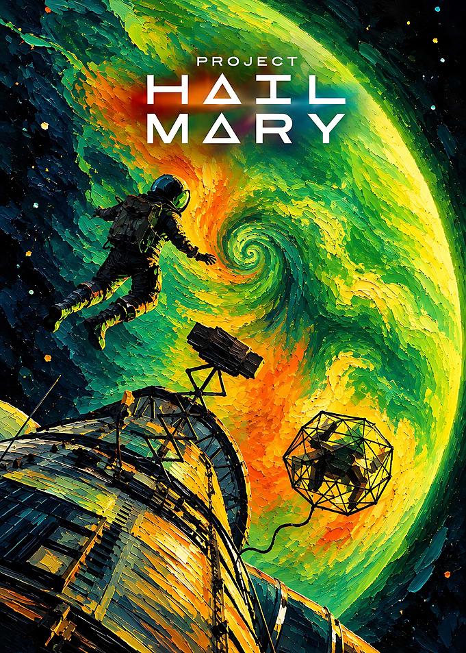 Project Hail Mary Space Art