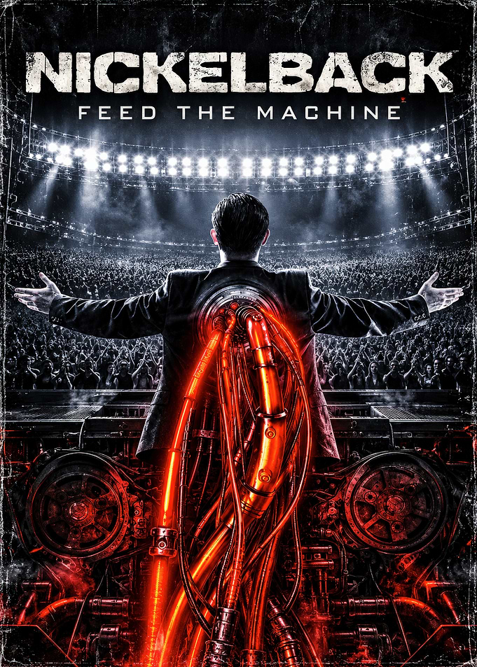 Nickelback Feed The Machine Album Cover