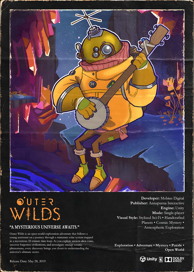 Outer Wilds Game Poster