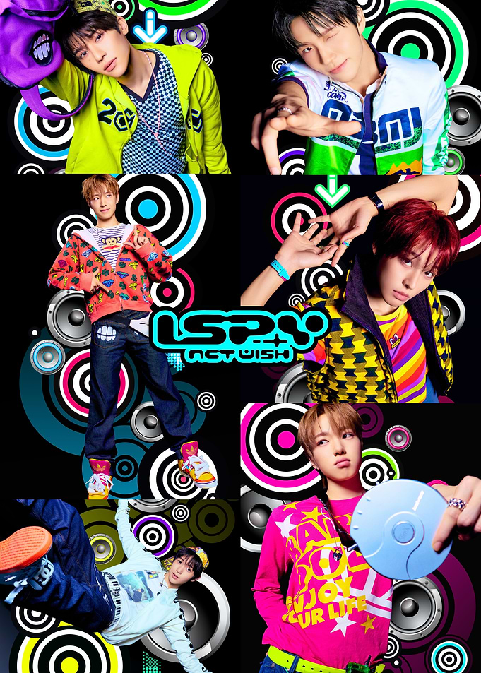 NCT WISH i Spy Concept Photo Collage
