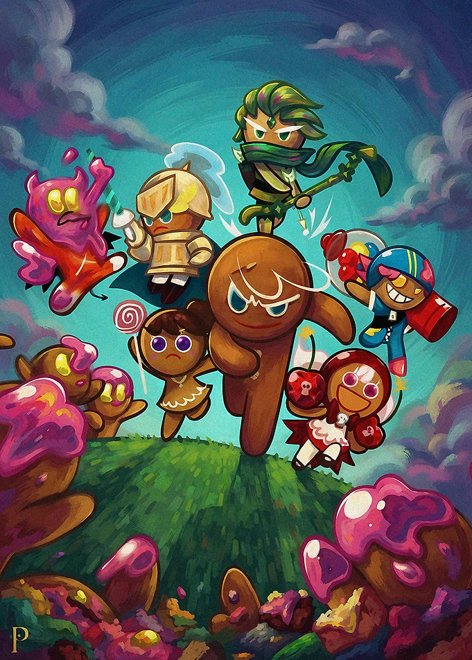 Cookie Run Kingdom Adventure Illustration