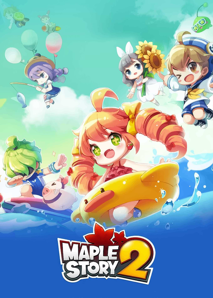 MapleStory 2 Summer Adventure Illustration
