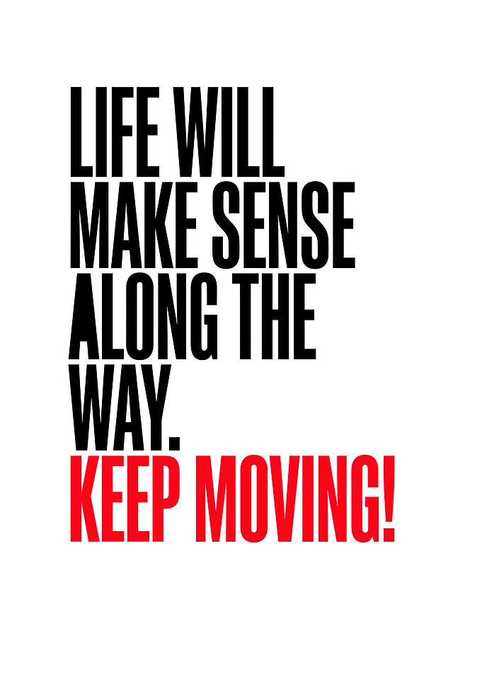 Inspirational Quote Typography Poster