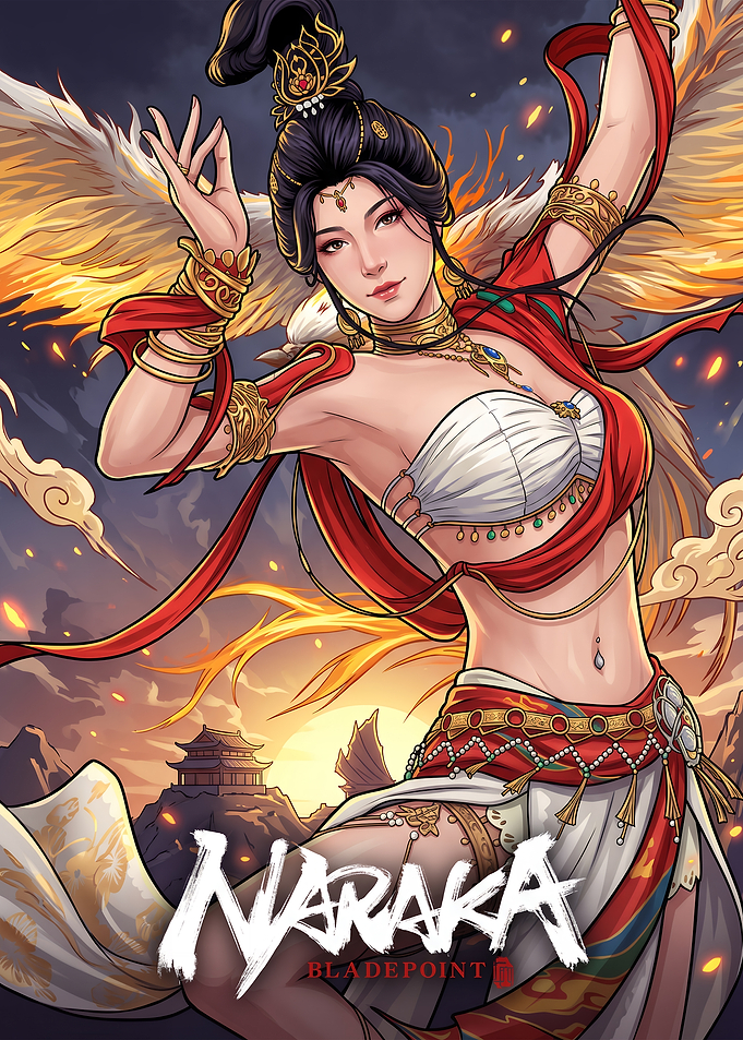 Naraka Bladepoint Matari Character Art
