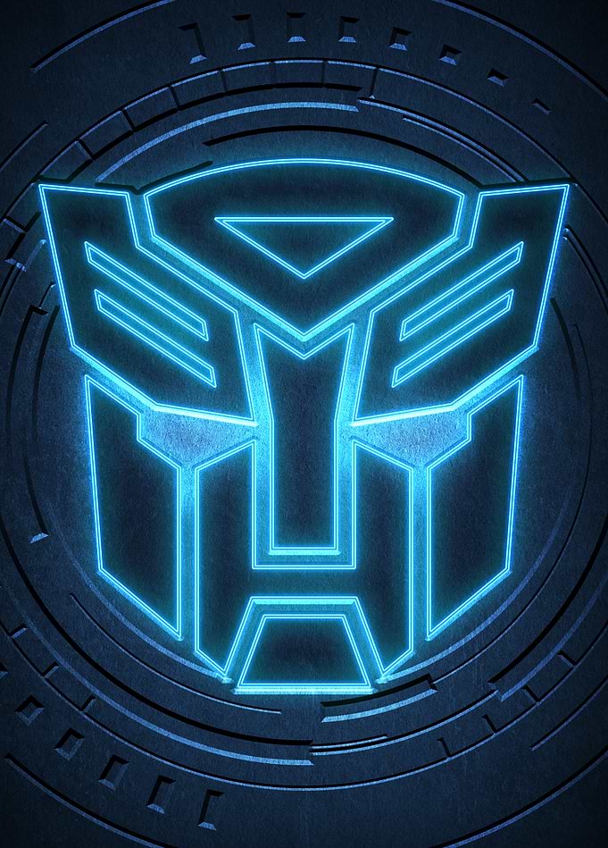 Autobots Insignia - Neon Glow