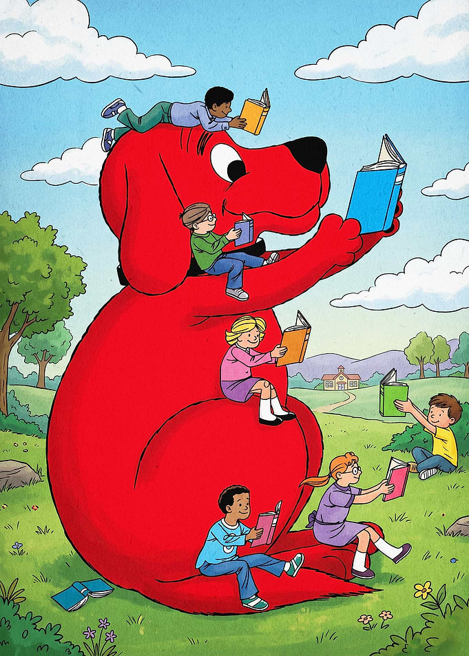 Clifford the Big Red Dog Reading