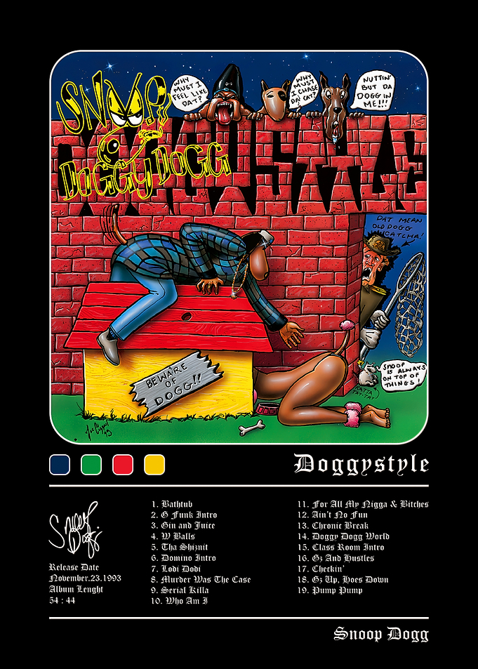 Snoop Dogg Doggystyle Album Cover Art