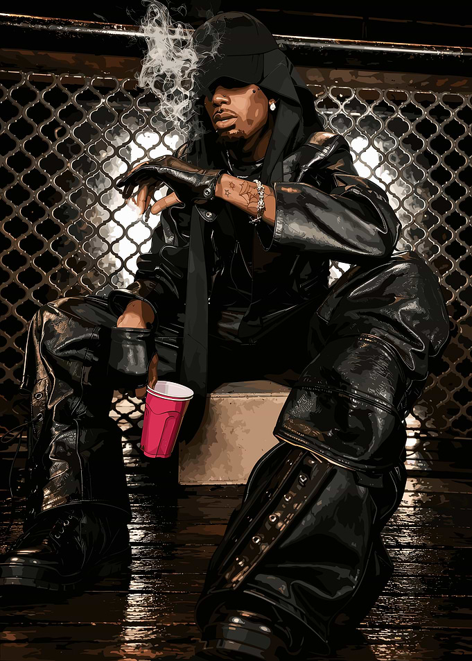Playboi Carti Urban Streetwear Portrait