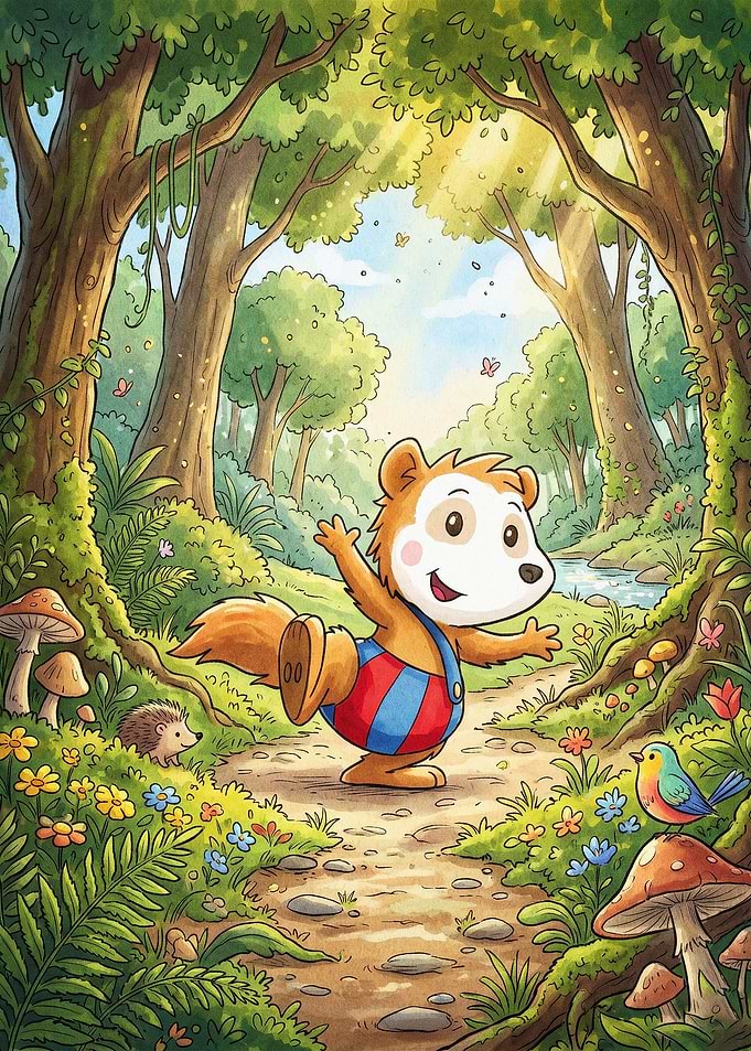 Cute Bear Forest Adventure