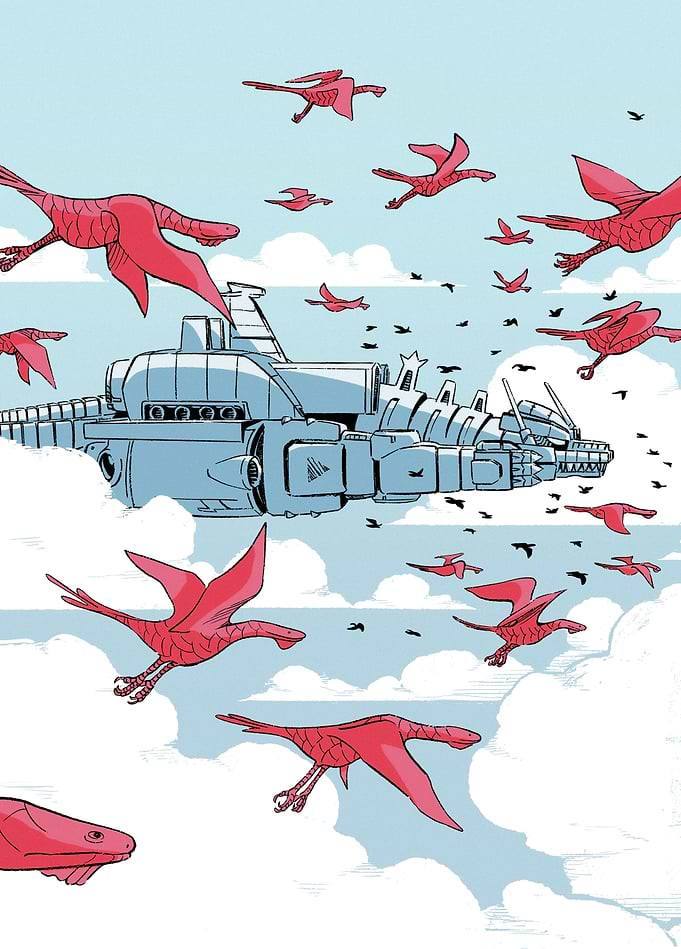Starship Godzilla's Sky Armada